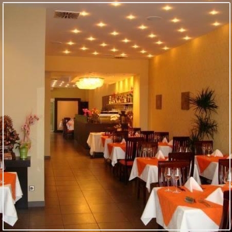 Nepalese Indian Restaurant Interior view in Luxembourg
